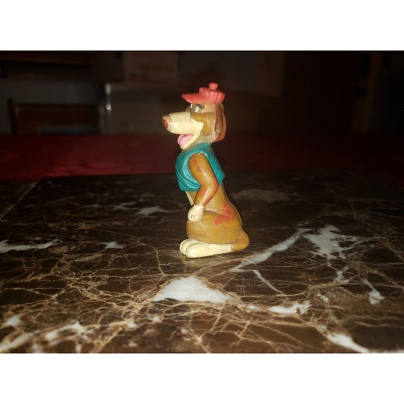 Vintage All Dogs Go To Heaven "Itchy" PVC Figure Toy 1989 Wendy's - Picture 2 of 7